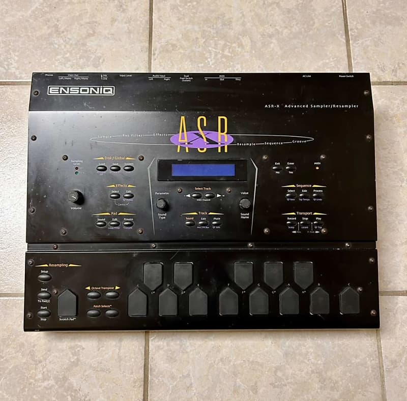 Ensoniq ASR-X Advanced Sampler / Resampler 1997 - 1999 - Black image 1