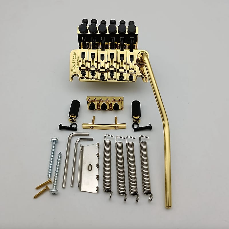 Floyd Rose Gold Lefty Special Series Double Locking Bridge Tremolo System