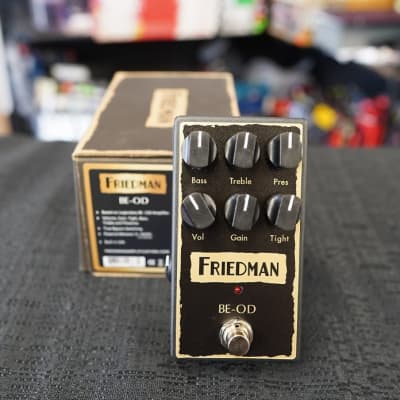 Reverb.com listing, price, conditions, and images for friedman-be-od-overdrive-pedal