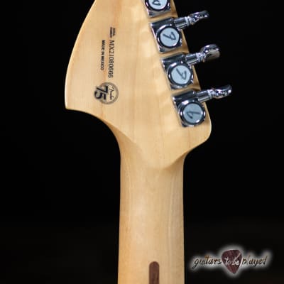 2021 Fender MIM Deluxe Stratocaster HSS VegaTrem w/ Case - Blizzard Pearl image 7