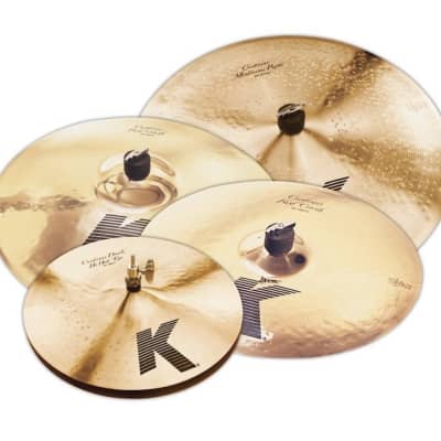 Zildjian KC0801W K Custom 5-Piece Worship Cymbal Pack, 14/16/18/20 image 2
