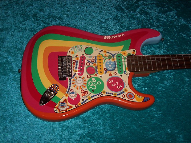 Rocky Squier Stratocaster strat vintage guitar design The Beatles George Harrison