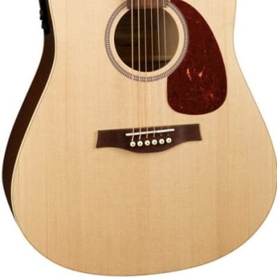 Seagull Coastline S6 Slim Cutaway Spruce Presys II Acoustic/Electric Guitar Natural for sale