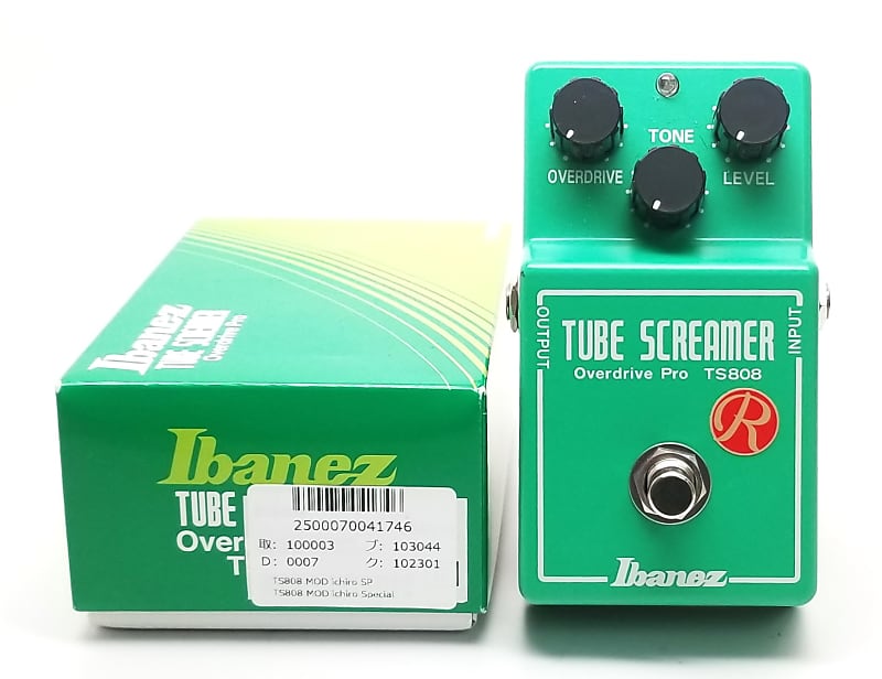 used Ibanez TS808 Tube Screamer with Red House Guitars Mod