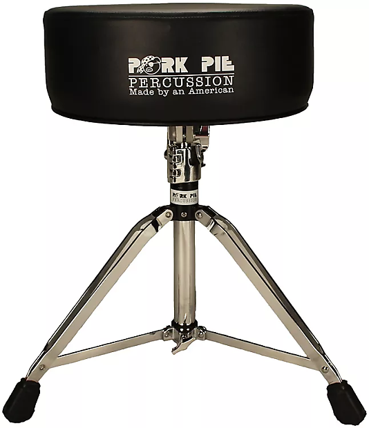 Pork Pie Gel Round Seat Drum Throne image 1