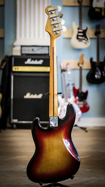 Rare Vintage Japan ESP Navigator Espionage Jazz Bass 1978