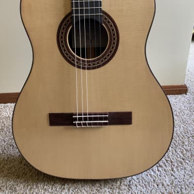 Handmade O'Brien style classical guitar 2015 Indian Rosewood image 2