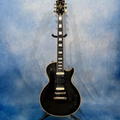 Edwards by ESP E-LP-100LTC 2000s Black Les Paul Custom Made in Japan |  Reverb Australia