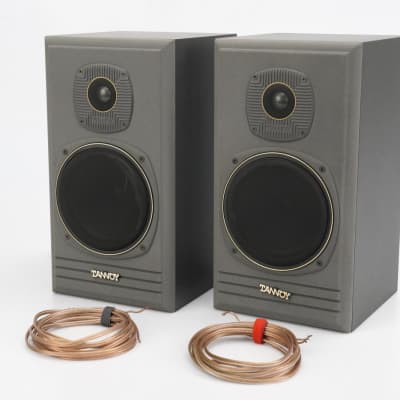Tannoy System 2 Passive Studio Bookshelf Monitor Speakers w/ Cables #54670 image 18