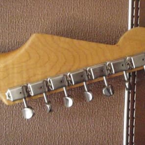 Rare ~ Custom Hand Built Dominick Ramos Stratocaster Style   7 Seven String Shell Pink Strat image 16