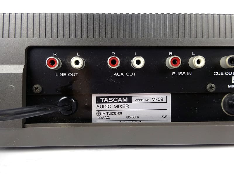 めっちゃ買います 　teac M-09 4ch TEAC M-09 Specifications Teac