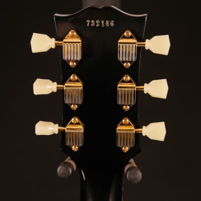 Gibson 1957 Les Paul Custom Reissue, 2 Pickup VOS, Ebony Finish 9lbs 5.4oz image 8