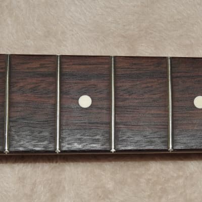 WD Music SRV21 Licensed Fender Rosewood on Maple Stratocaster Neck 21 Medium Jumbo Frets NOS #5 image 6