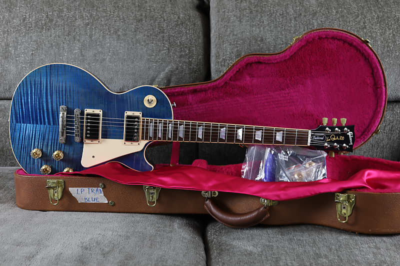 Gibson Les Paul Traditional 2015 - Ocean Blue image 1
