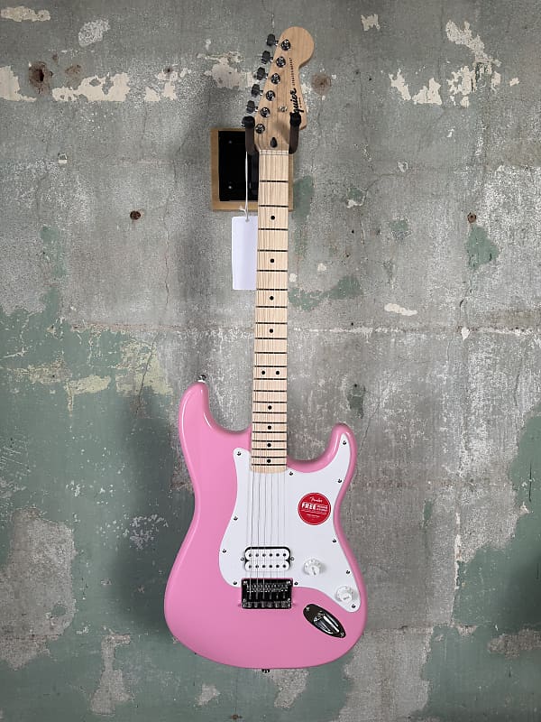 Squier Sonic Stratocaster HT H - Flash Pink image 1