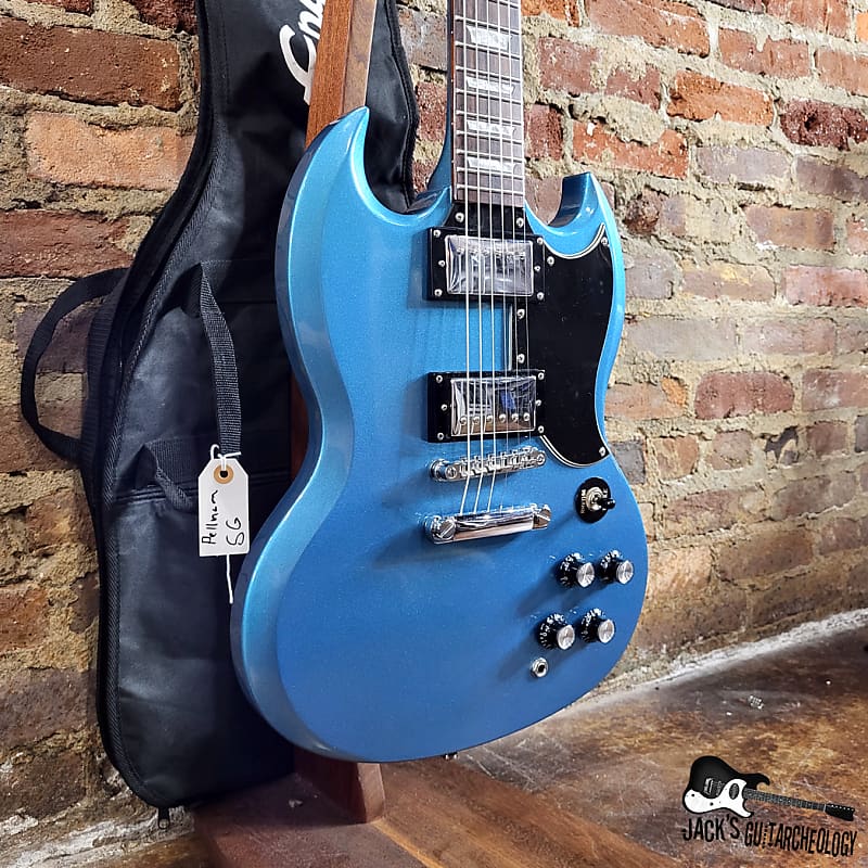 全国販売店 SG Epiphone G-400 ペルハムブルー - 楽器/器材