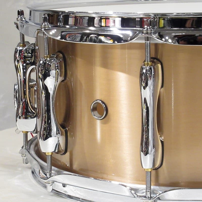 Sakae SDM1465PBJ 6.5X14 Phosphor Bronze Snare Drum | Reverb