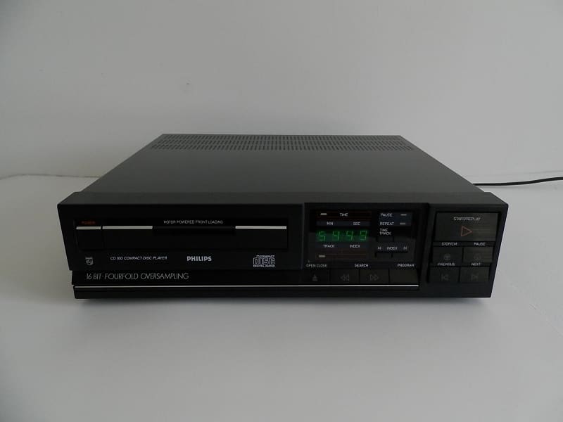 Philips  CD-160 TDA1541 CDM2/10 S/Pdif NOS modified (1986) #2  			