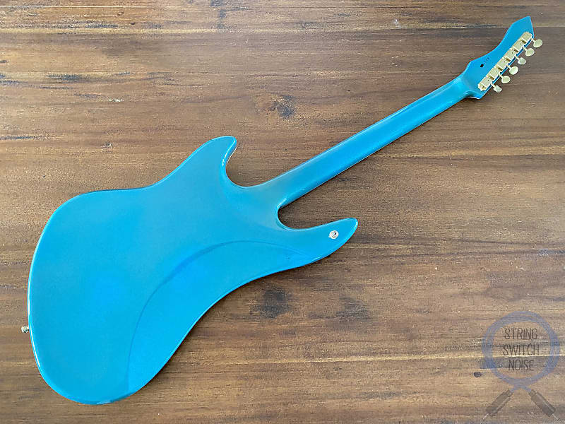 Guyatone Sharp Five LG-1200 Guitar, RARE, Blue Sparkle, MIJ