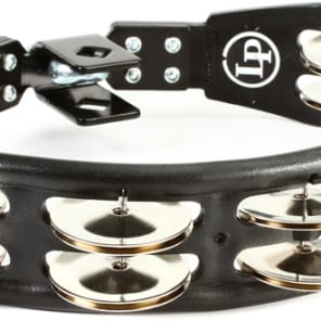 Latin Percussion Cyclops Mountable Tambourine - Black with Steel Jingles image 7