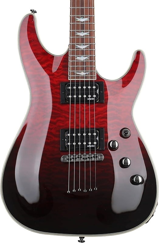 Schecter Omen Extreme-6 Electric Guitar - Blood Red image 1