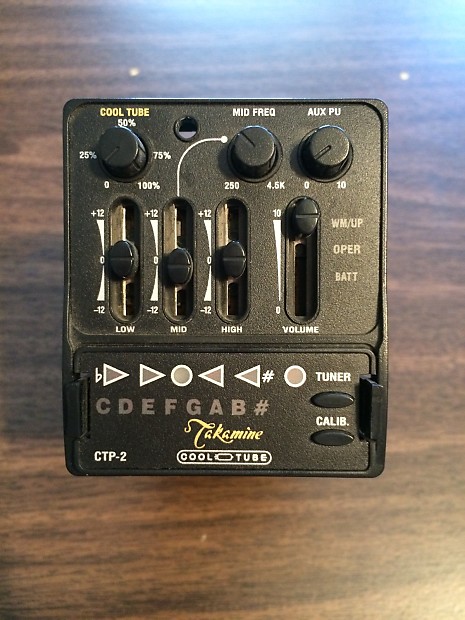 Takamine CTP 2 Preamp Black