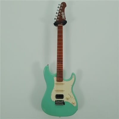 JET Guitars JS-400 HSS, Green, Ex-Display for sale