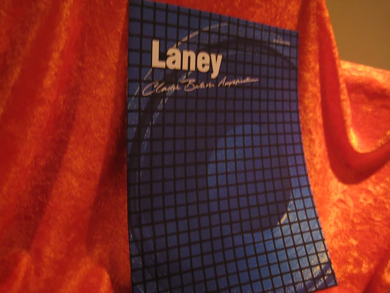 Laney Guitar Amplifier Catalog 15 Pages with Models, Specs and Details from 2010 image 1
