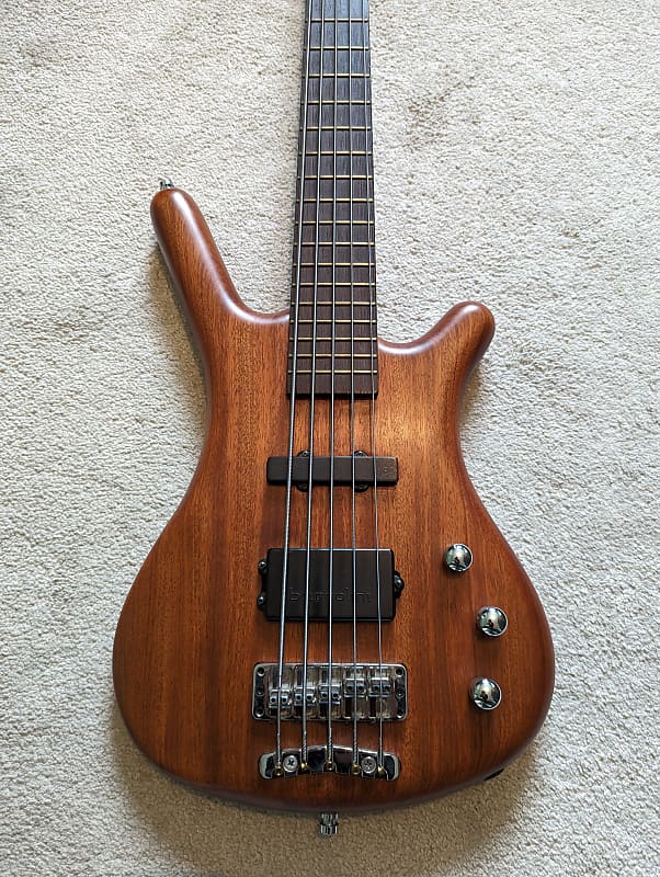 Warwick Corvette Standard Bubinga 5 String Bass Rare Reverb Uk