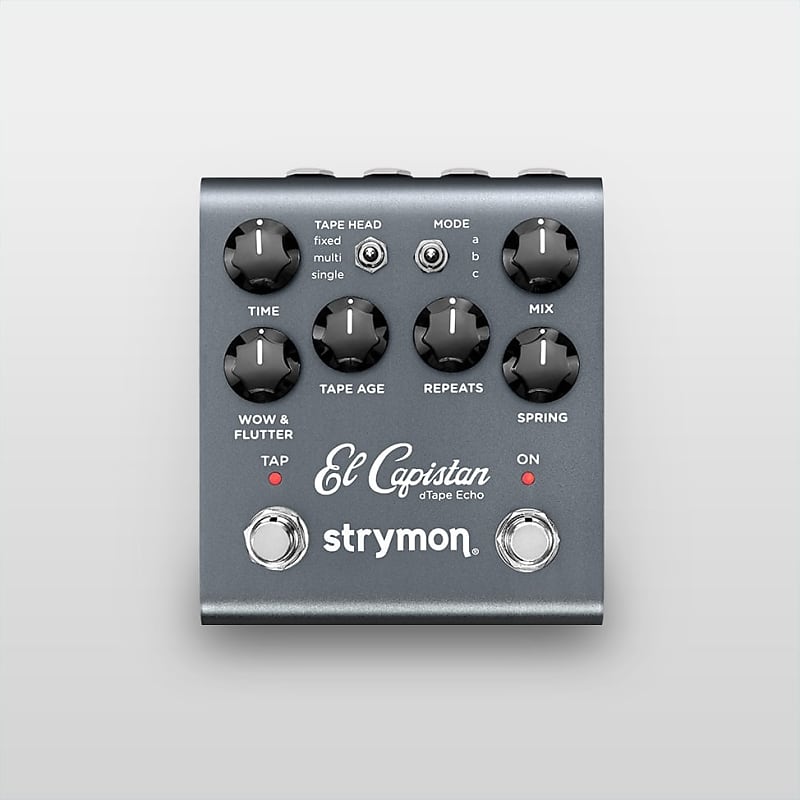 Strymon El Capistan V2 dTape Echo Pedal Reverb