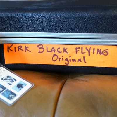 Gibson Custom Shop Murphy Lab Kirk Hammett 1979 Flying V - Aged Ebony image 19