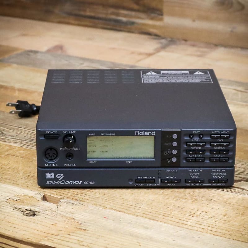 RolandのSOUND Canvas sc-88 Roland Sound Canvas - Wikipedia