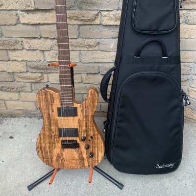Sadowsky  Natural Spalted Maple Standard T-Style Guitar for sale