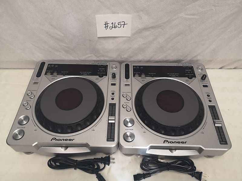 Pioneer CDJ-800MK2 Professional Digital CD Decks With Scratch Jog Wheel  #2657 Good Used Condition