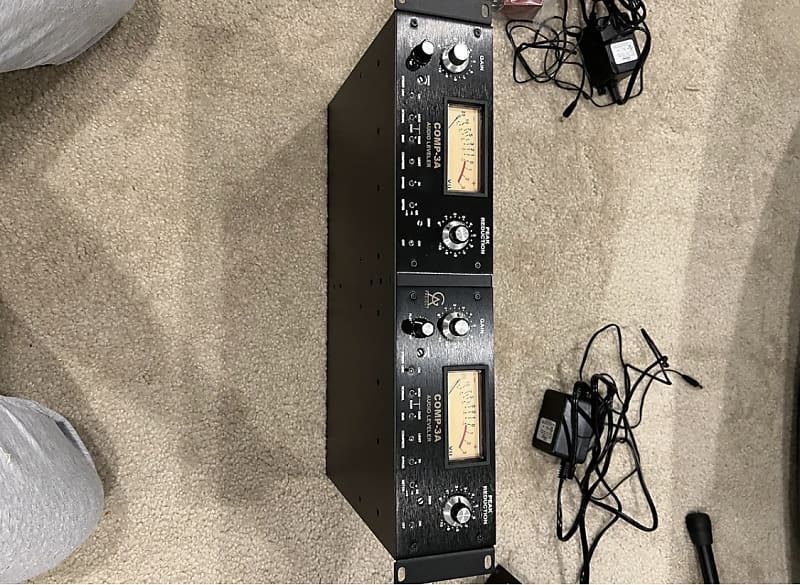 [PAIR] Golden Age Project COMP-3A 2022 - Black | Reverb