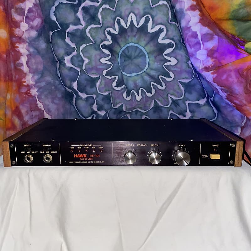 配信機器・PA機器・レコーディング機器 HAWK HR-101 PRO STUDIO REVERB 1970s HAWK HR-101 PRO STUDIO REVERB 1970s 配信機器・PA機器