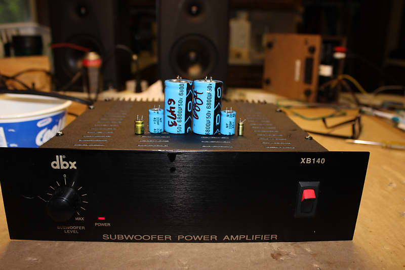 Restored DBX XB140 Subwoofer Amplifer Reverb