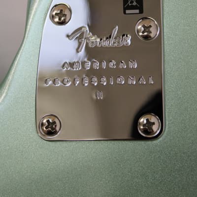 Fender American Professional II Jazz Bass, Mystic Surf Green image 7