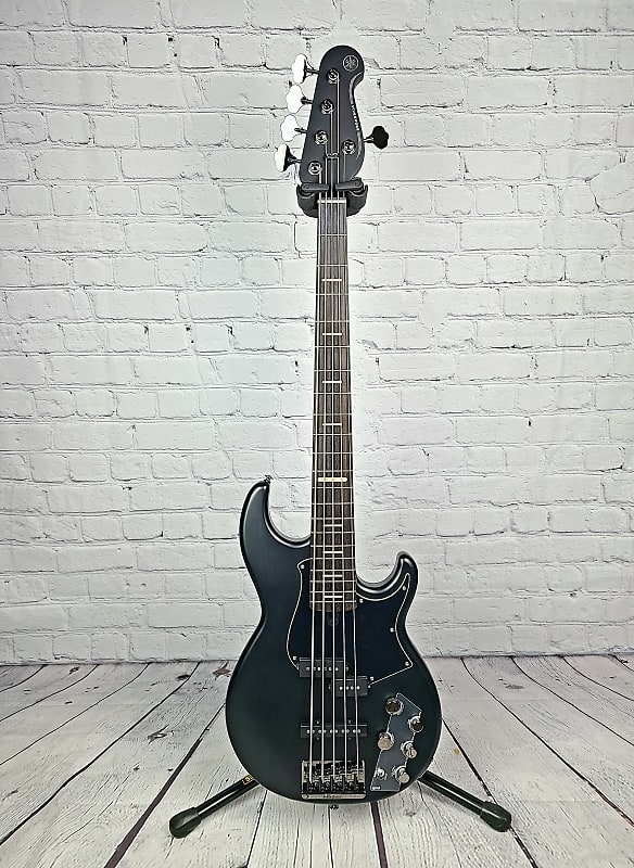 Yamaha BB735A MTB Electric 5 String Bass Matte Black | Reverb