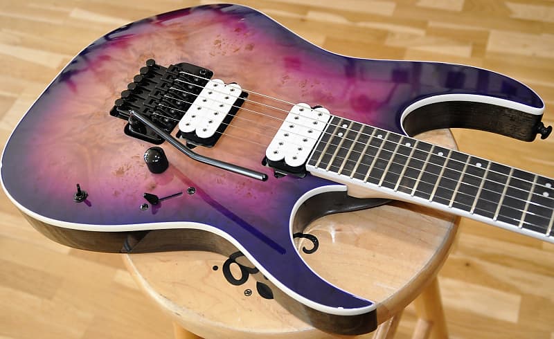 超美品 Ibanez IronLabel RGIX6DLB SNB Ibanez RG Iron Label Supernova Burst RGIX6DLB SNB Electric
