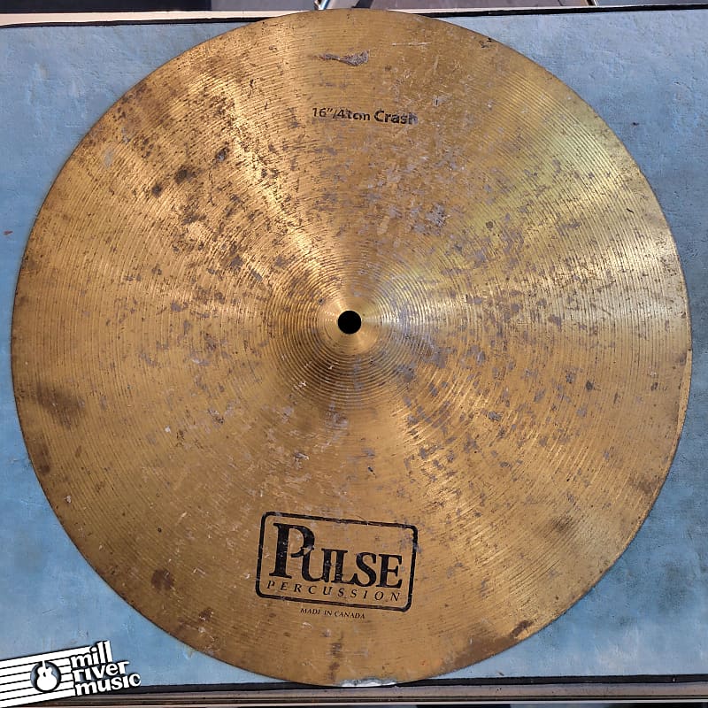 Pulse 16" Crash Cymbal Used image 1