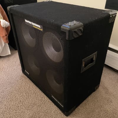 Hartke Ha3500 350 Watt Amp w/ Dual Stack Cabinets | Reverb