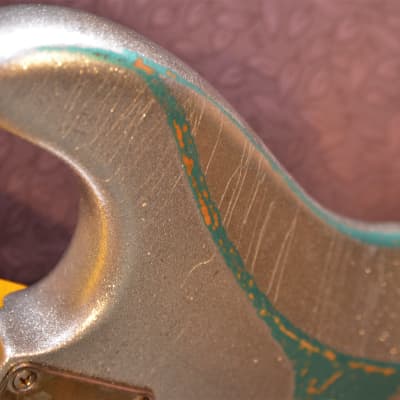 American Fender Stratocaster Silver Sparkle Heavy Relic Custom Shop Texas Specials HSS image 16