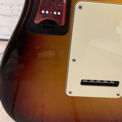 2014 Fender Stratocaster Deluxe Plus HSS  Metallic Sunburst image 8