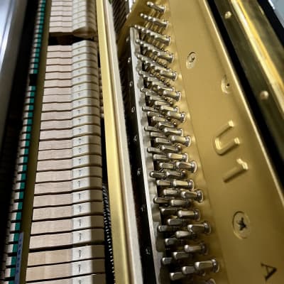 Yamaha U1 Acoustic Piano Polished Ebony image 2