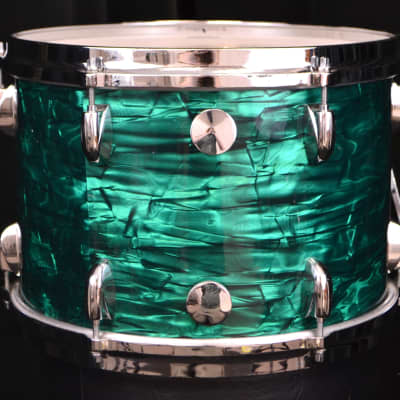 Gretsch 20/13/16" Drum Set  - 60s Emerald Green Pearl Rare! imagen 7