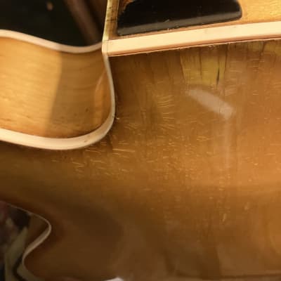 1953 United Archtop- Professional Rebuild with Lollar Firebird and Goldfoil pickups.   (United/ Premier / Multivox) image 13