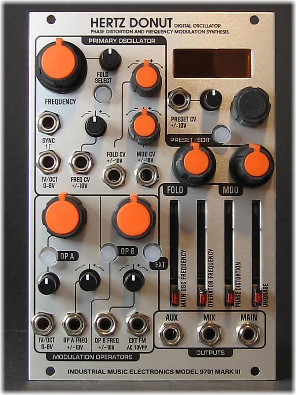 Industrial Music Electronics Hertz Donut MK III