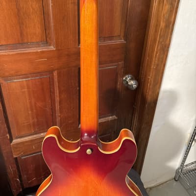 Aria TA-62 Semi Hollow 335 Killer Unknown - Sunburst image 8