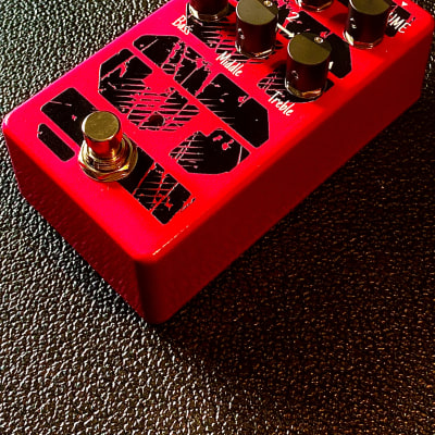 Funny Little Boxes 1991 Pearl Jam TEN Pedal 2022 Red image 1